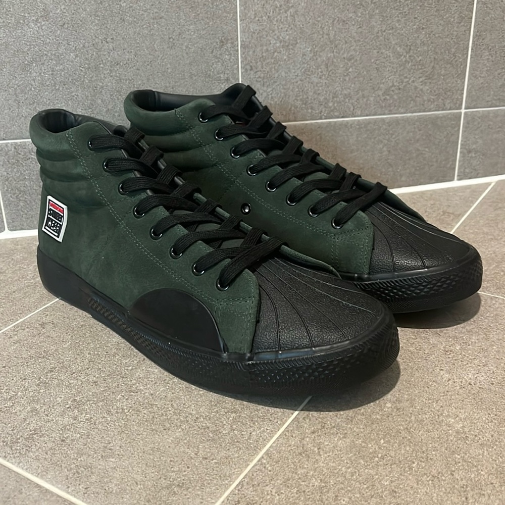 Vision Street Wear VSW Suede Hi Skate Skateboard Shoes Sneakers new green Men 12